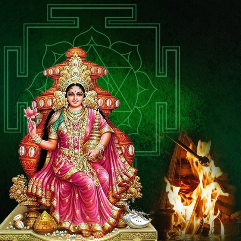 Kamala Devi Puja and Yajna (Homa)