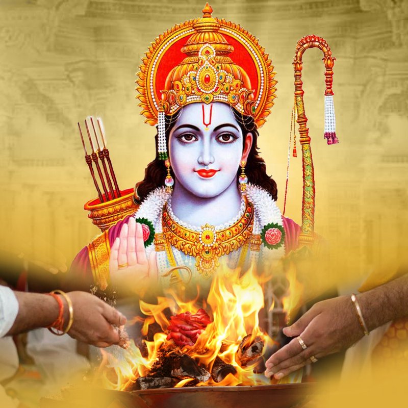 Lord Ram Puja, Mantra Jaap and Yagna