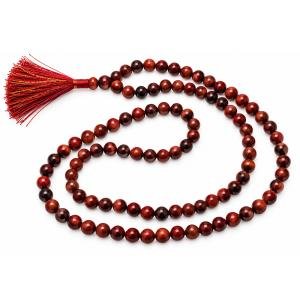 Red Sandalwood Mala - 108 + 1 Beads
