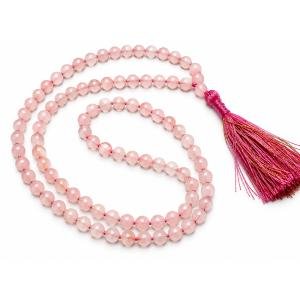Rose Quartz Mala - 108 + 1 Beads