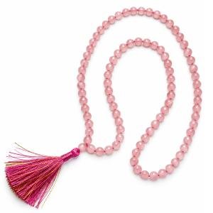Rose Quartz Mala - 108 + 1 Beads
