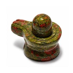 Natural Unakite Shivling - 110 Grams