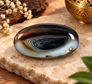 Natural Chalcedony Cabochon - 115 Grams